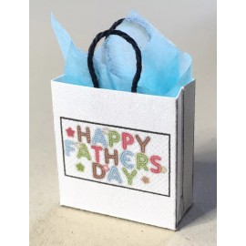 Unbranded Miniature Happy Father's Day Gift Bag