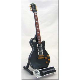 ARTSTUDIO35 Black Miniature Guitar with Guitar Pick