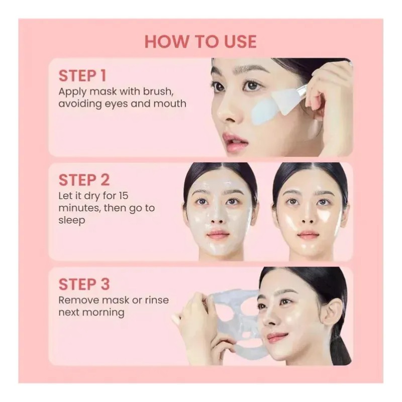 H1* Ss ~//mascarilla De Envasado Nocturno Con Colágeno ##