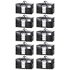 TAILI Extra Large Moving Bags, 10 Pack Black Heavy Duty