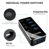 RSHTECH Powered USB Hub Aluminum 4-port USB 3.0 Hub with