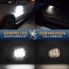 Gempro 2Pcs LED Side Mirror Puddle Light Lamps Assembly for