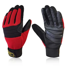 Intra-FIT Climbing Gloves Anti-Slip Durable Rope Gloves, Perfect for Rappelling, Rescue, Rock/Tree/Wall/Mountain Climbing, Adventure, Outdoor Sports Gloves