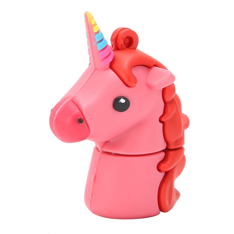 USB 2.0 Flash Drive Pink Cartoon Appearance Data Storage Tool