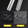 IRYNA Hook Sharpener Diamond Fishing Hook Sharpener File Fishing Sharpening