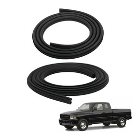 ANTUKO 2-Pack Door Weatherstrip Seal Rubber Replacement for 1994-2002 Ram 1500 2500 3500 Truck AM-3821763176 1AWSK00407