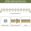 Vimayta Wrap Around Curtain Rod for 28 to 160 Inches