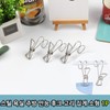 sDD steel bathroom kitchen universal hook ring tong small size 1P 12ea