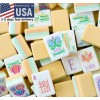 American Mahjong Acrylic Mahjong Tiles 4-layer Engraved American Mahjong Tiles