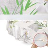 Washable Oilcloth Tablecloth Round 120 cm Cut Edge Orchid Spa