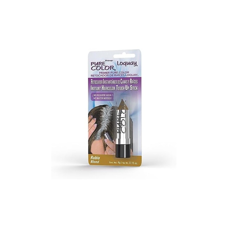 Retocador instantáneo de canas y raíces Loquay – Cubre canas