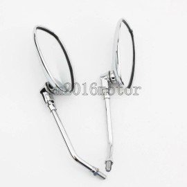 Unbranded 2X Motorcycle Rearview Mirror For Yamaha Road Star XV 1600 1700 V Star 650 1100