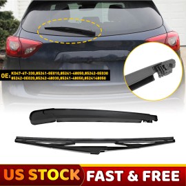 TOPAZ Fit Lexus RX330 RX350 RX300 RX400h Rear Window Windshield Wiper Arm & Blade