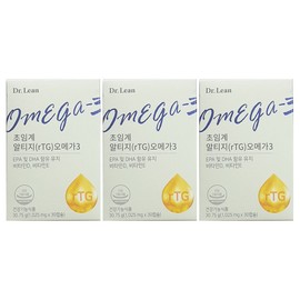 Dr.Lin Supercritical Altige Omega 3 1025mg x 30 capsules 3 boxes / 닥터린 초임계 알티지 오메가3 1025mg x 30캡슐 3박스