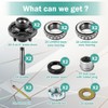 JADODE Trailer Idler Hub Kit 2000 lbs with 4-4" Bolt