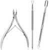 Cuticle Nipper, Cuticle Pusher, Cuticle Nipper, Cuticle Care Tool, Stainless