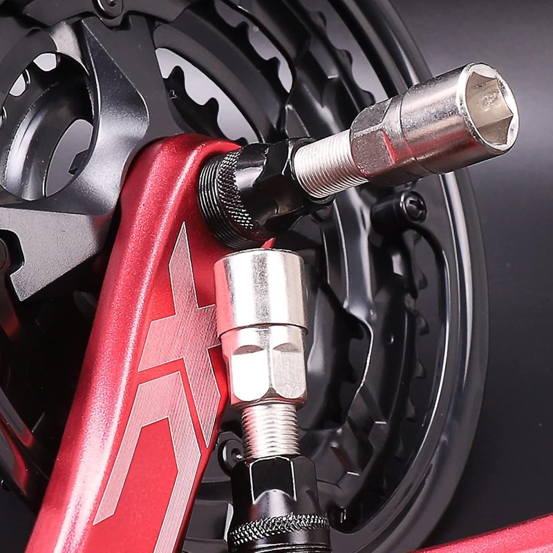 CMBXAQ Bicycle Crank Puller, 16 mm Key - Universal Bottom