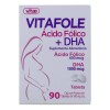 Vitafole Ácido Fólico + Dha, 90 Tabs De 180 Mg
