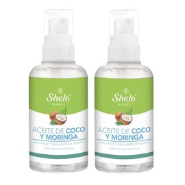 Pack 2 Pz Aceite Coco y Moringa Anti-Frizz S614-2