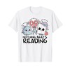 Nothing Beats Reading Rock Paper Scissors Book Lover Teacher T-Shirt