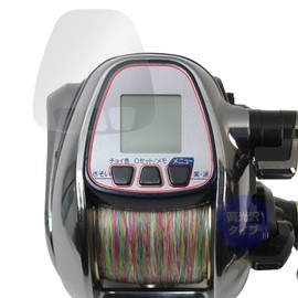 OverLay Brilliant Miyabix SHIMANO Reel 13 Beast Master 3000 Glossy Protective Film Fingerprint Bubble Proof Made in Japan