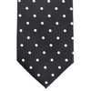 MICHIKO LONDON Brand Necktie, 100% Silk, Woven Pattern, Checkered Dots