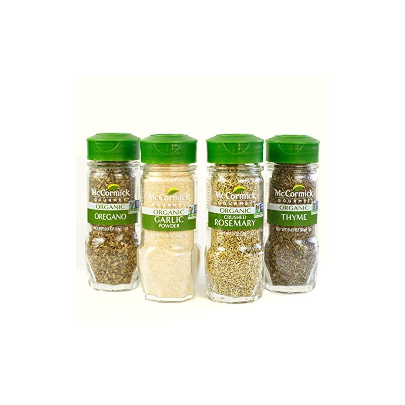 McCormick Gourmet Organic Garlic & Herbs Everyday Basics Variety Pack