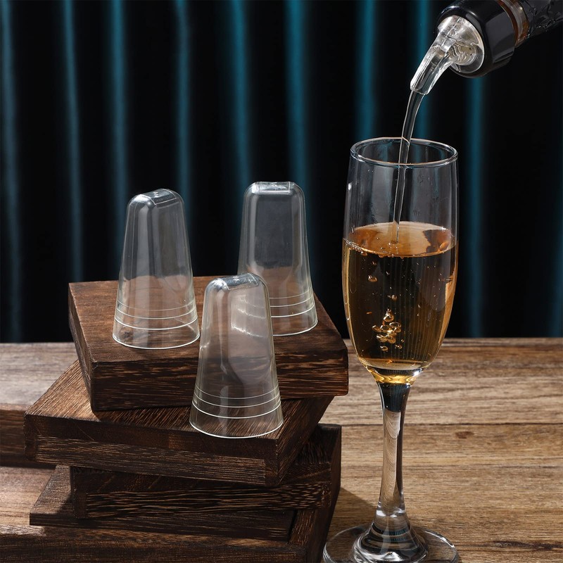 Pour Spout Covers Translucent Liquor Pourer Covers Universal Bottle Pour