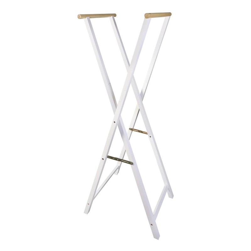 Casual Home Solid Wood Folding Clothing Garment Laundry Drying Rack,