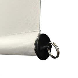Replacement Shade Parts Bungee End Cap Kit for Exterior Cordless Roller Shades Outdoor Blinds（ 1 Sets） (Coffee)