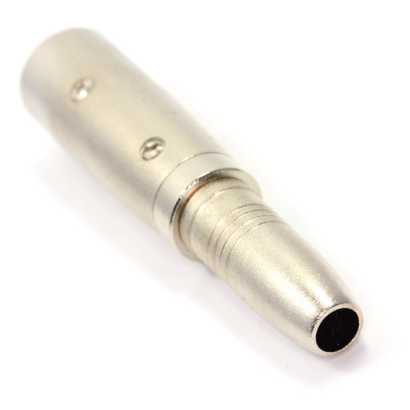 kenable XLR Male Pins to 6.35mm Mono Jack Socket Adapter