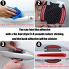 8Pcs Car Door Handle Cup Protector Carbon Fiber Anti-Scratches Protector