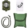 Shiwaki Compass Waterproof Navigation Compass Metal Visor Compass - Green