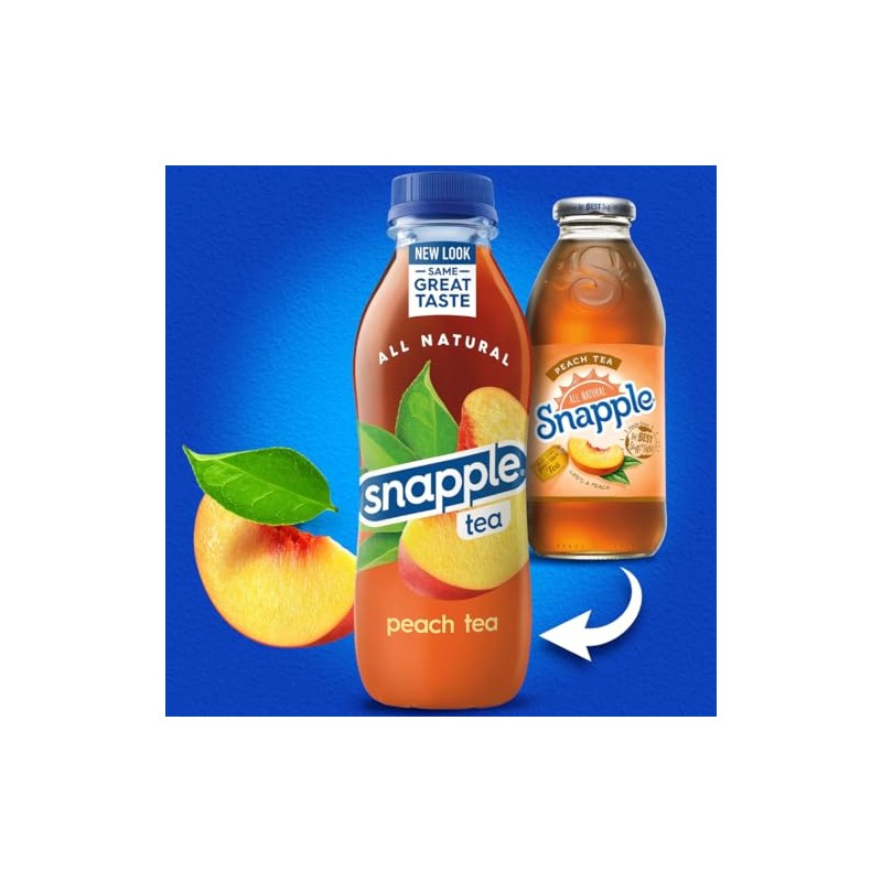 Snapple Tea Variety Pack, 6 Assorted Flavors – Ready-to-Drink Iced