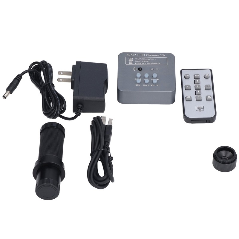 Microscope Camera 48MP 2K 1080P 60FPS HD Industrial Video Camera