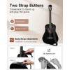 Moukey 38" Acoustic Guitar Dreadnought Beginner Bundle With Strap Bag