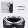K&F Concept M10105 M42-NEX High Precision Lens Adapter, Secondary Oxidation