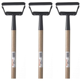 Flexrake 1000L Hula-Ho Weeder Cultivator with 54-Inch Wood Handle (Тhrее Расk)