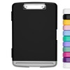 Hnogri Plastic Clipboard with Storage, Folder Nursing Clipboard Side Opening,