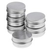 HappyHome Cream Case, Aluminum Cans, 6 Pieces, Cosmetics, Nail Parts,