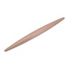 HARFINGTON Rolling Pin 11" x 1.1" Pointed Smooth Non-Stick Beech