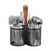 Mind Reader Utensil Holder, Silverware Organizer, Caddy, Cutlery Holder, Kitchen,