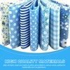 Sewed Patchwork Fabric, 35PCS DIY Cotton Soft 6.5cm*110cm Breathable Printed