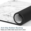 Rnivvi Coffee Mat, 12" x 19" Cute Marble Style Coffee