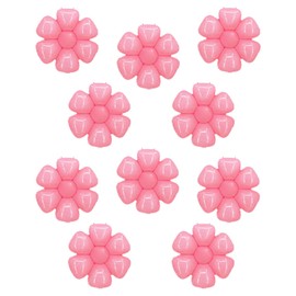 Elaliyi Pink Flower Balloons 10PCS - Birthday Theme Party Decoration