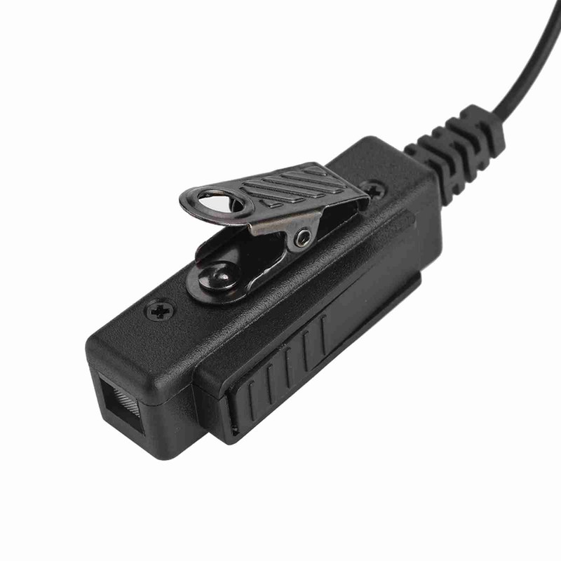 4ft RadiatiOn proof Walkie Talkie Earpiece PTT Acoustic Tube Earpiece