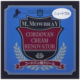 M Mowbray 21055 Men's Cream Cordovan Glass Leather Care, Cordovan Cream Renovator, Neutral Free, neutral