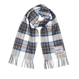 Heritage Traditions 100% Pure Wool Tartan Scarves Shawls and Wraps (Muted Dress Stewart)