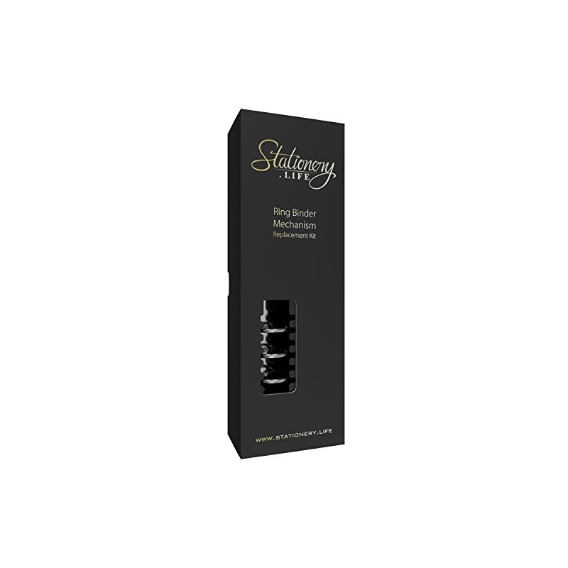 Stationery.Life Ring Binder Mechanism Replacement Kit for Personal Organizers Planners