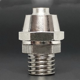 Mdingbao-Brass Connector Fitting M5 M6 M8 M10 M12 M14 Metric Male Thread Brass Pneumatic Pipe Fitting Straight Quick Connector Adapter Fit Tube OD 4/6/8/10mm, Garden Hose Connector